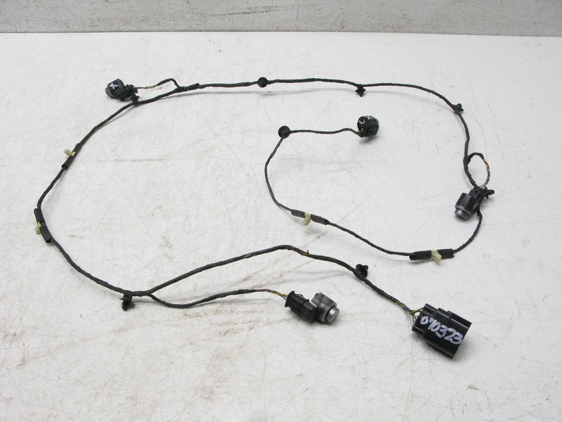 09-11 JAGUAR XF XFR XK XKR FRONT BUMPER PARKING AID SENSOR & HARNESS 070323