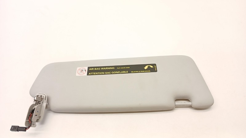 09-16 AUDI B8 A4 S4 RS4 SEDAN WAGON LEFT DRIVER WINDSHIELD SUN VISOR OEM 02142A