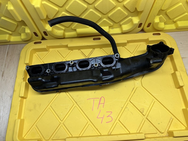 2008-2014 BMW X6 4.4L LEFT DRIVER AIR INTAKE MANIFOLD OEM