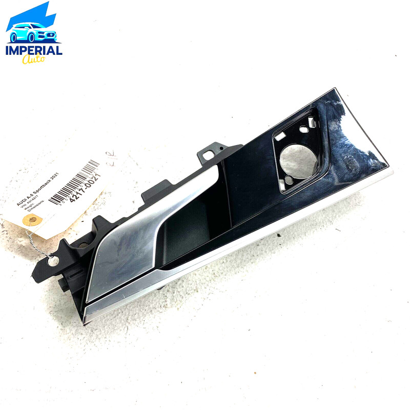 AUDI 2018-2021 A5 SPORTBACK REAR PASSENGER SIDE INTERIOR DOOR HANDLE & BEZEL OEM