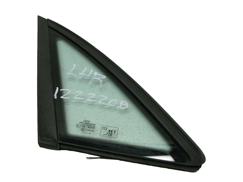 04-08 AUDI B7 A4 SEDAN REAR GLASS WINDOW QUARTER DRIVER LEFT REAR OEM 122220B