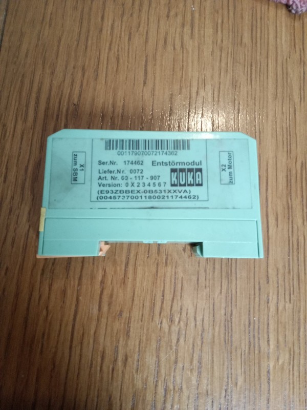 KUKA 00-117-907 Version:0X234567 Suppretion Module *Free Shipping *