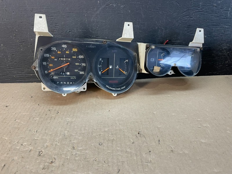 1981 1989 Dodge Ram 1500 Van Instrument Speedometer Gauge Cluster OEM AE3352 DG