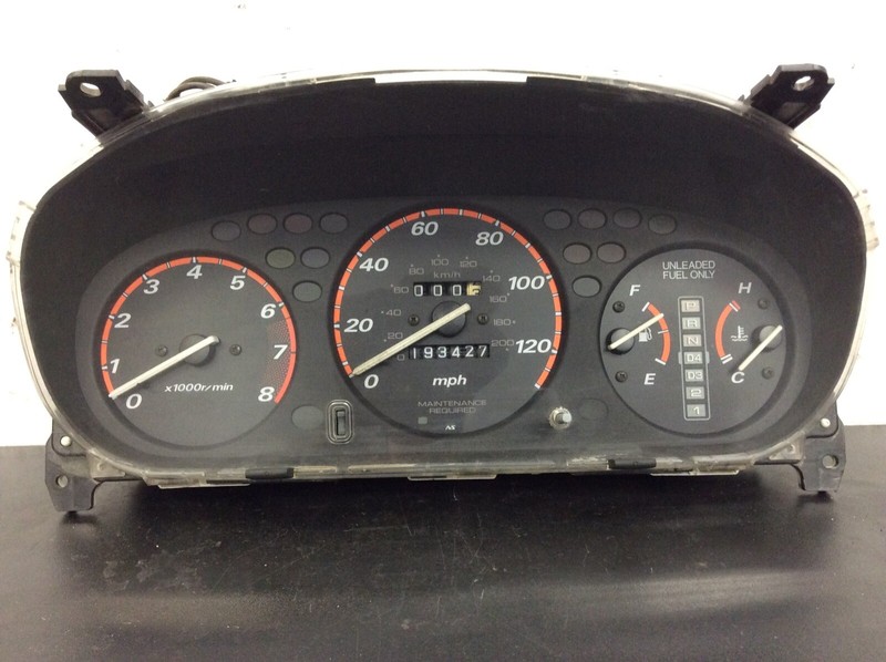 97-98 Honda CR-V AT Instrument Cluster Speedo Tacho Meter Gauges 193k OEM