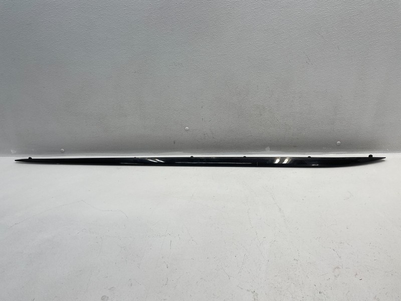 17-22 Alfa Romeo Giulia Quadrifoglio Right Side Skirt Carbon Fiber Trim 1581 OEM