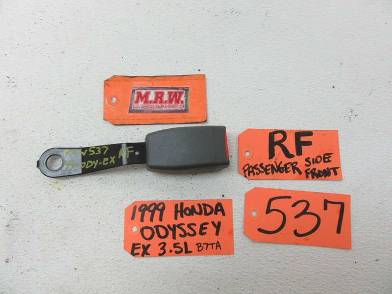 FITS 99-01 ODYSSEY RIGHT PASSENGER FRONT SEAT BELT SEAT BELT BUCKLE LATCH R RH