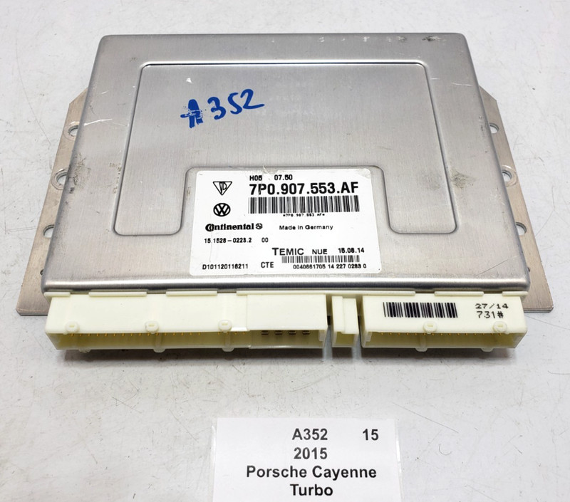 ✅ 15-18 OEM Porsche Cayenne Turbo 958 GTS PASM Air Suspension Control Module
