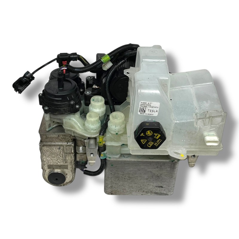 17-23 Tesla Model Y & 3 Supermanifold Refrigerant Chiller Assy OEM 1547595-A5-F