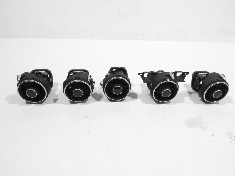 16-23 Audi TT 2019 AC A/C Dash Dashboard Heater Air Vent Grille Set 5 PCS ;