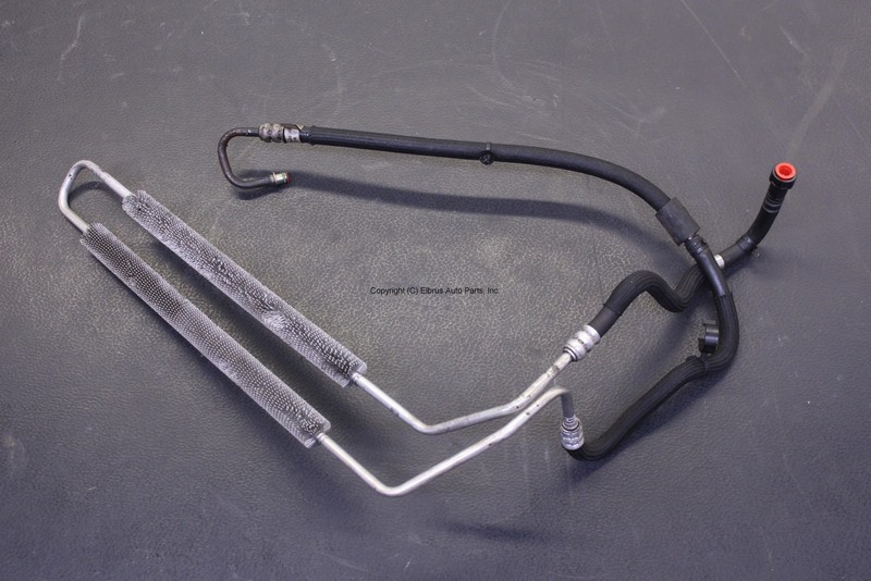 JAGUAR XFR 10 11 12 13 14 15 POWER STEERING OIL COOLER PIPE LINE OEM