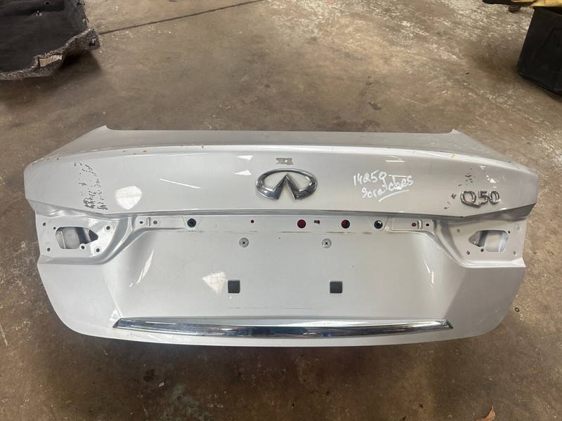 14-18 INFINITI Q50 - TRUNK LID SHELL Silver / Liquid Platinum K23 OEM