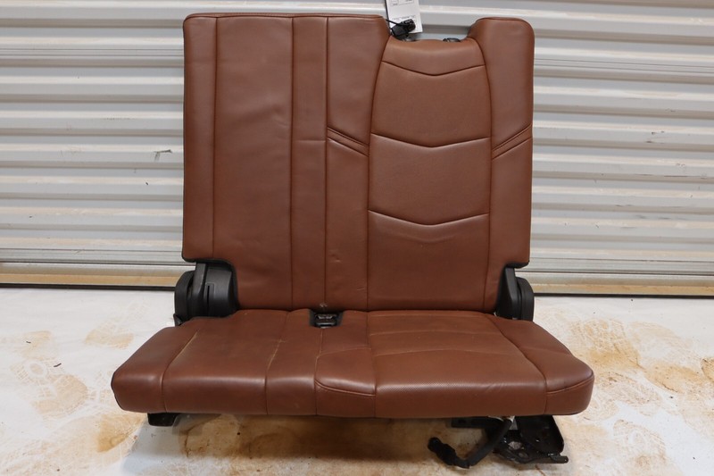 2015 CADILLAC ESCALADE REAR 3RD THIRD ROW LEFT SIDE SEAT LEATHER OEM