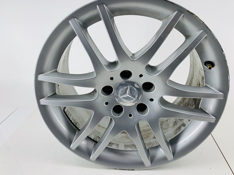 09-10 MERCEDES BENZ SLK300 ALLOY WHEEL RIM 6 DOUBLE SPOKE 17X8.5 & TPMS OEM