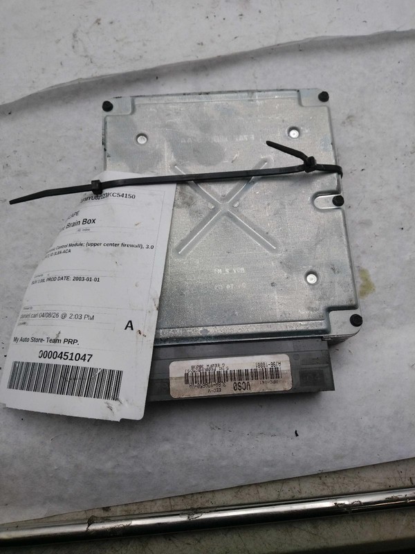 2003 Ford Escape Engine Control Module ECM OEM 3.0L Black 86K Miles