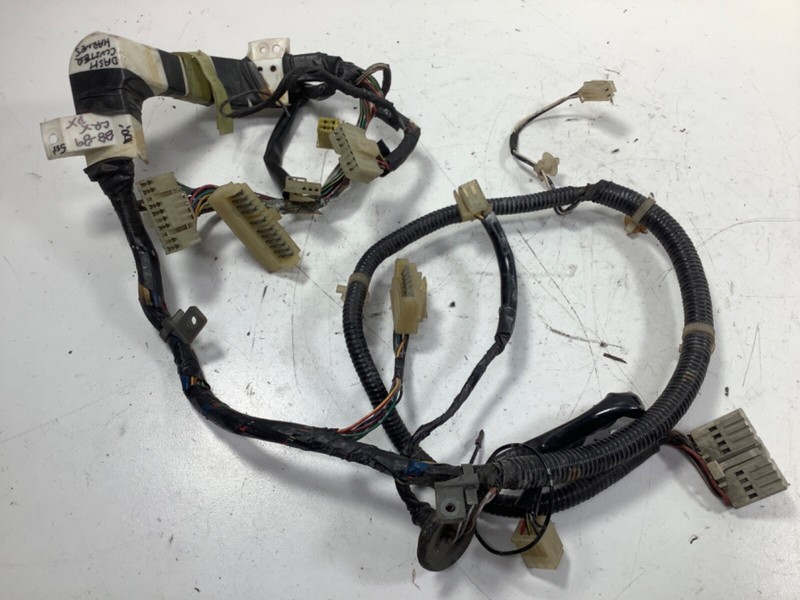 88-89 Honda CRX DX 5MT Dash Instrument Cluster Wire Harness 32117-SH2-A01 OEM