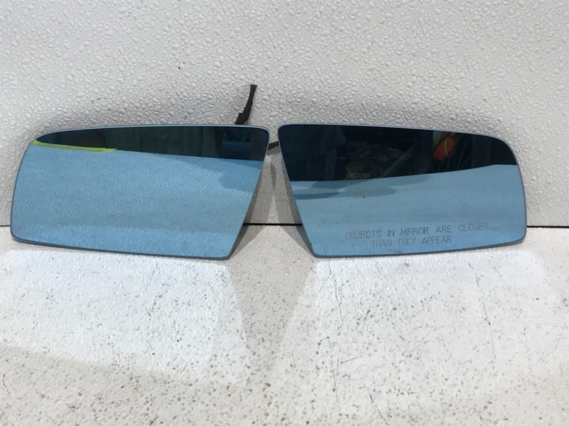 06-10 Bmw E64 5/6 Series Left Right View Mirror Glass Lens Pair OEM