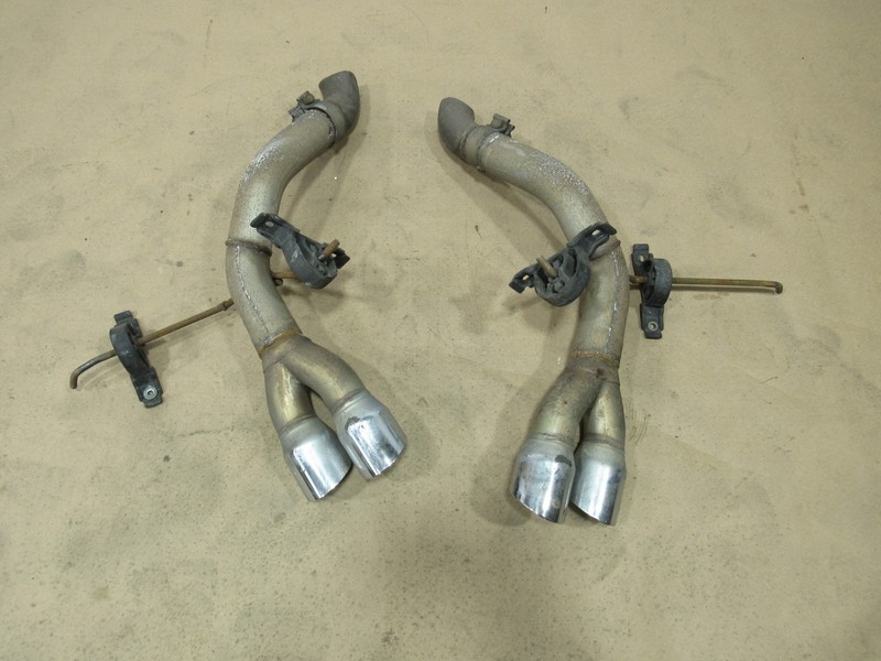 02-06 Maserati Coupe GT 2004 4.2L RWD Left Right Exhaust Dual Pipe Set |