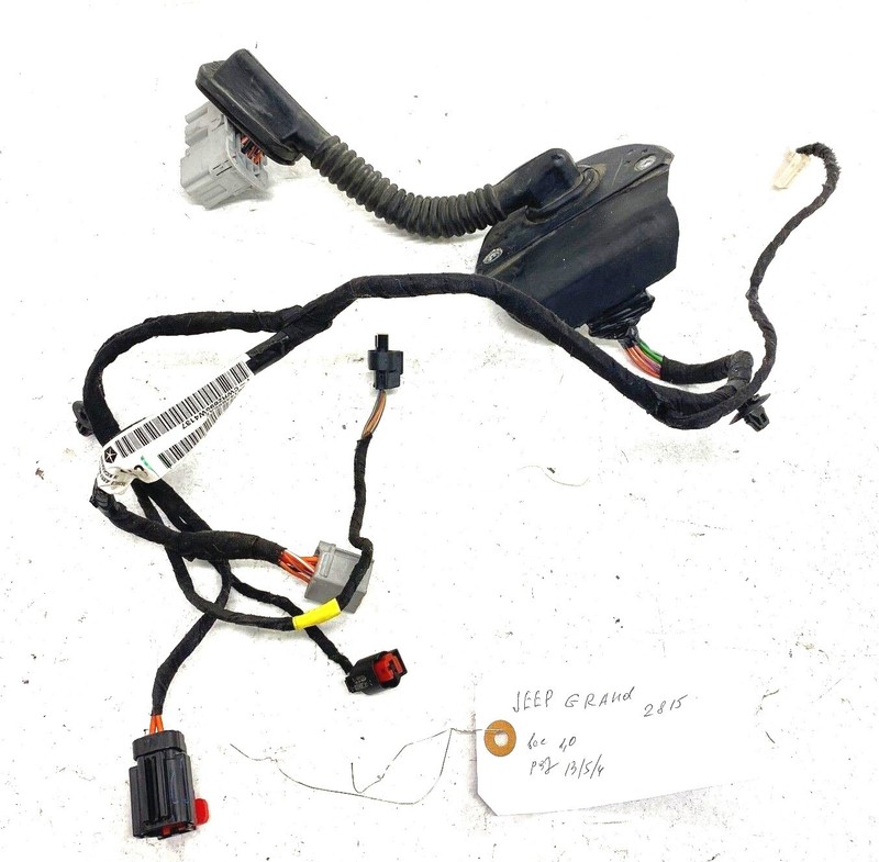 14-15 JEEP GRAND CHEROKEE REAR RIGHT PASSENGER SIDE DOOR WIRE HARNESS OEM