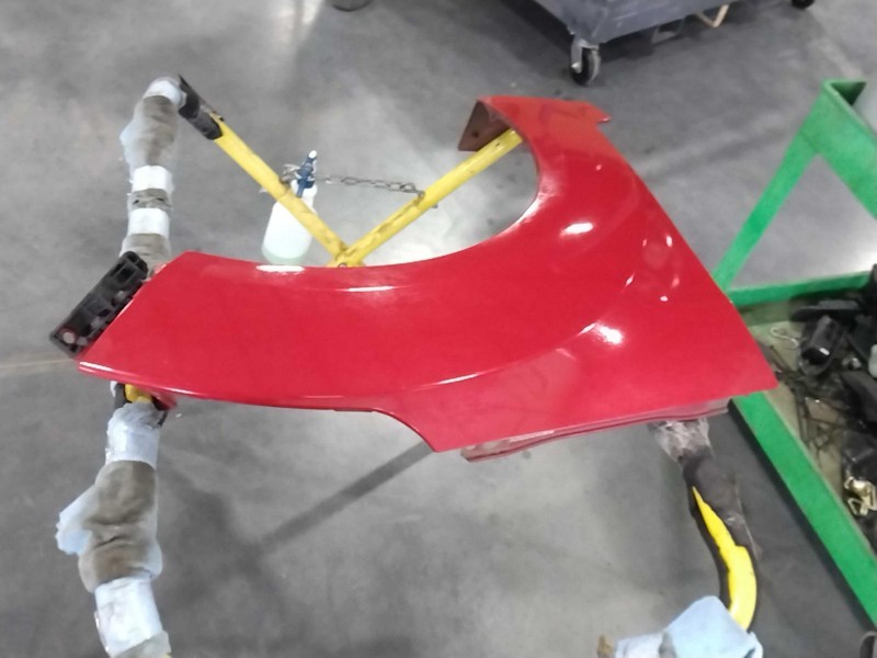 2016 Hyundai Veloster Right Fender Red 552002 127K Miles Used Auto Part