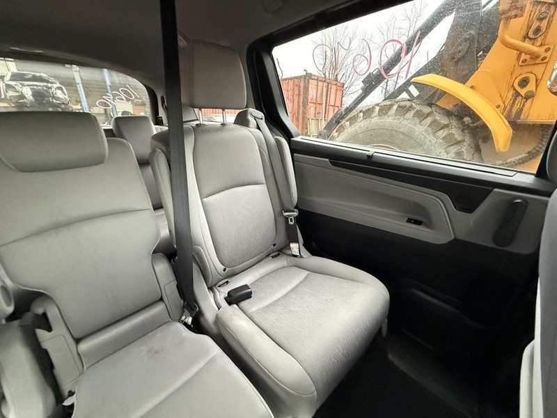 2018-2024 Honda Odyssey Left Driver Side Rear 2ND Raw Seat Cloth Gray