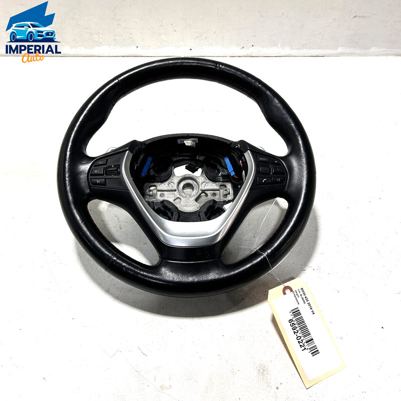 2017-2020 BMW F36 430i 440i SPORT HEATED LEATHER STEERING WHEEL & SWITCHES OEM