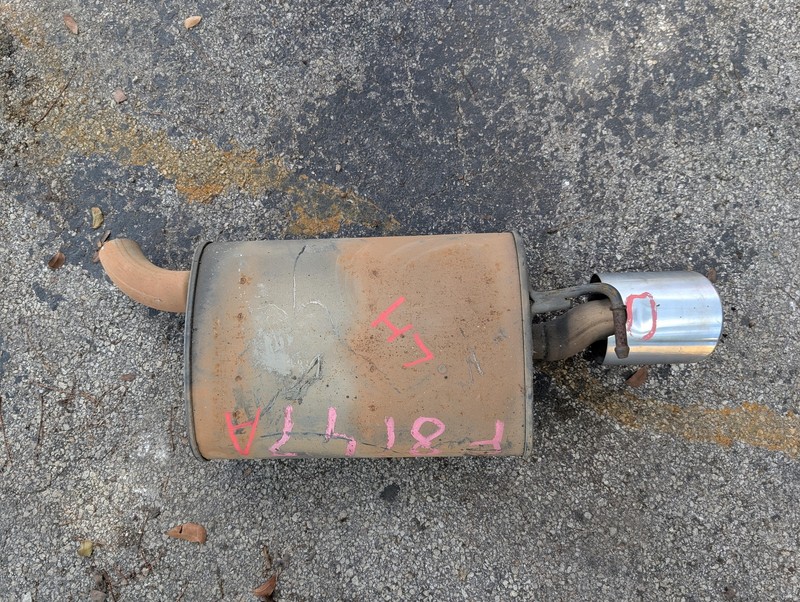 Left Exhaust Muffler 2018 Ford Explorer JB5Z-5230-B 2019