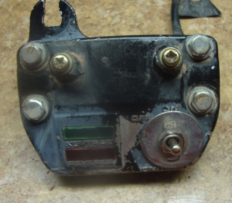1984 Honda ATC 200 3 Wheeler Gauge Dash Switch Lights Console 3Wheeler Big Red
