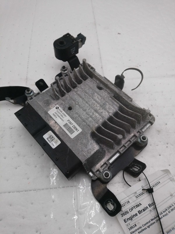 2020 KIA Optima Engine Control Module ECM 1.6L OEM Black 80K Miles NJ25-22739