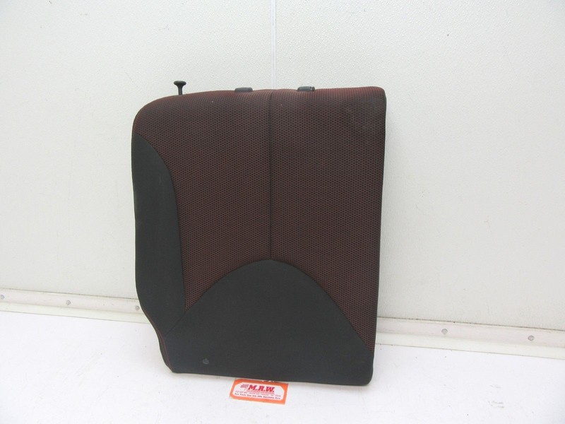 SEAT REAR BACK SEAT CUSHION UPPER TOP CLOTH BLACK PASSENGER R for 06-11 KIA RIO5