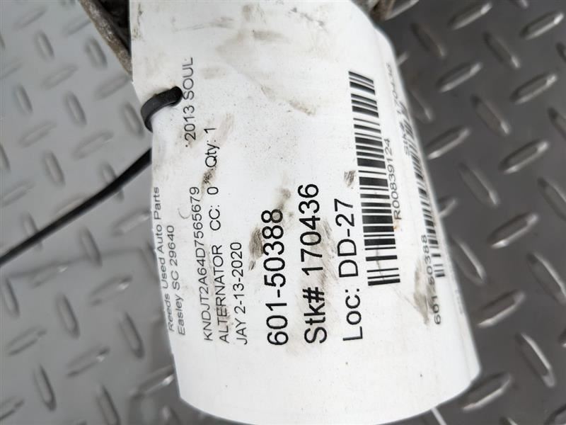 Alternator Hatchback GT ID 373002E200 Fits 11-18 ELANTRA 839124
