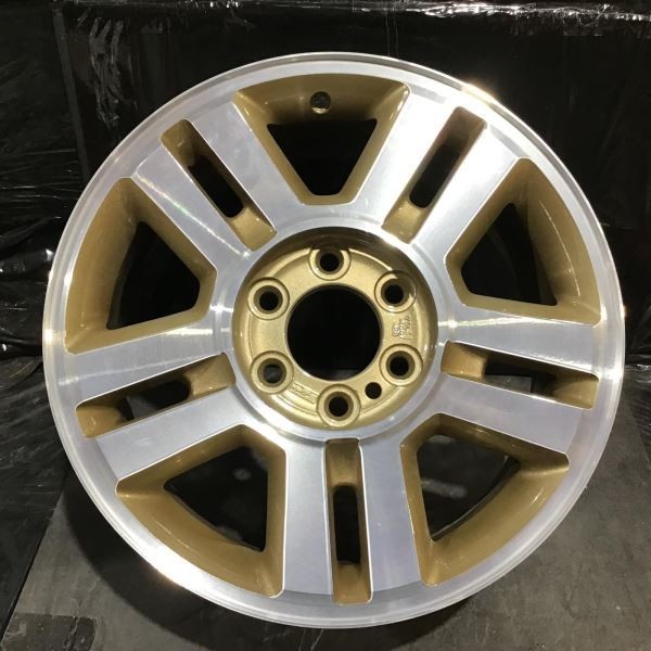 2004-2008 Ford F-150 3559 B Wheel 18x7.5 10 Spoke Rim GoldMachined 5L3Z1007BA