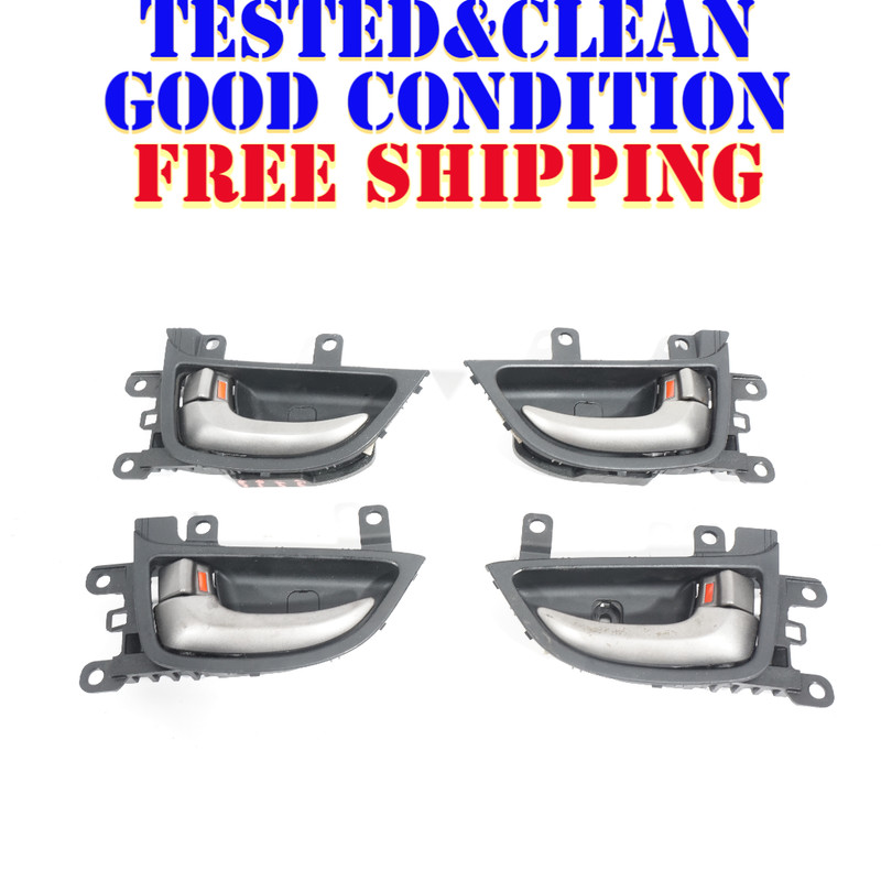 11 12 13 HYUNDAI ELANTRA SEDAN INTERIOR DOOR HANDLE SET OF 4OEM