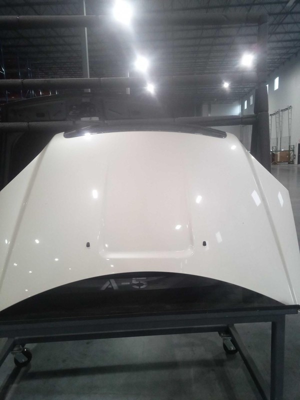 2011 GMC Acadia Hood Panel White OEM 22807862 Used 134K Miles SLT SUV