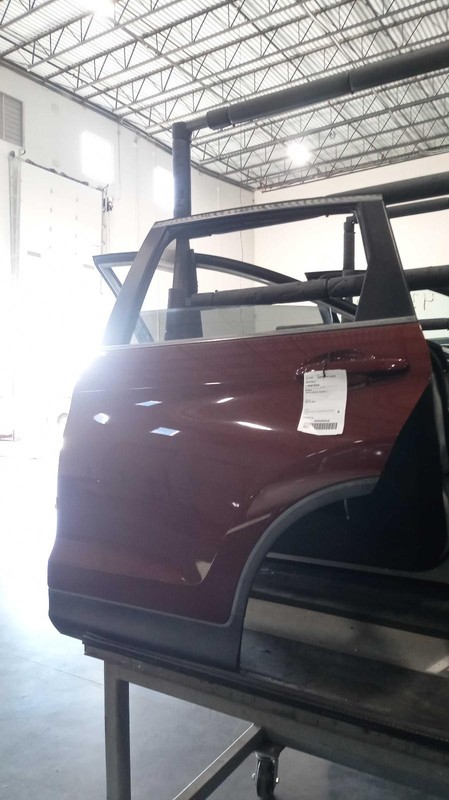 2015 Honda CR-V Left Rear Door Maroon OEM Used 127927 96K Mileage