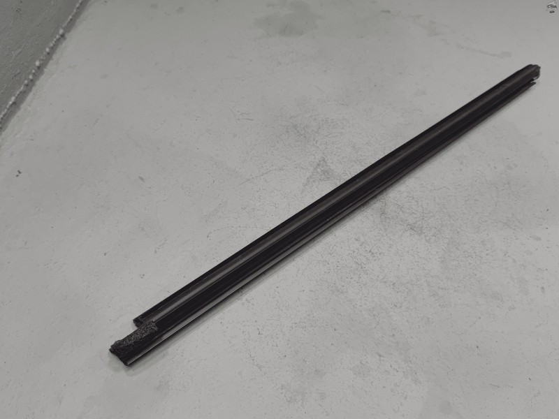 2019-2025 NISSAN ALTIMA REAR PASSENGER DOOR WINDOW INNER BELT STRIP SEAL OEM