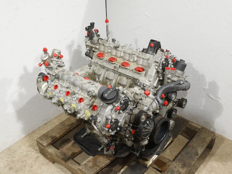 2012-2018 Mercedes Cls550 4.7L V8 Awd Engine Motor Long Block W/ Compression Oem