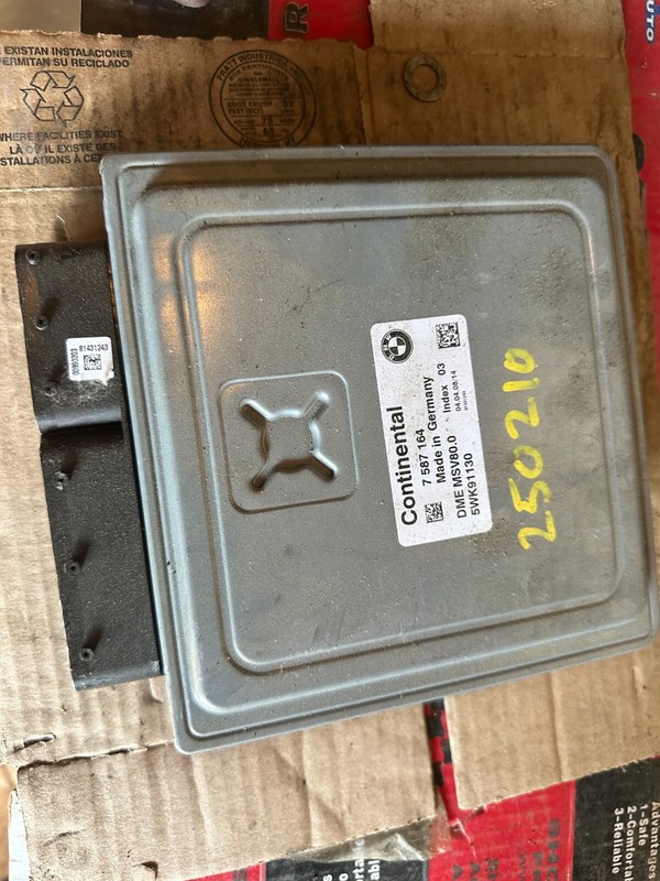 07-10 BMW 128 323 328 528I X5 Z4 OEM ENGINE COMPUTER ECU PCM 7587164