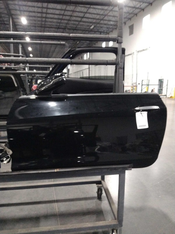 2016 Cadillac ATS Left Door Black Raven 2DR Coupe OEM Used Part 336091