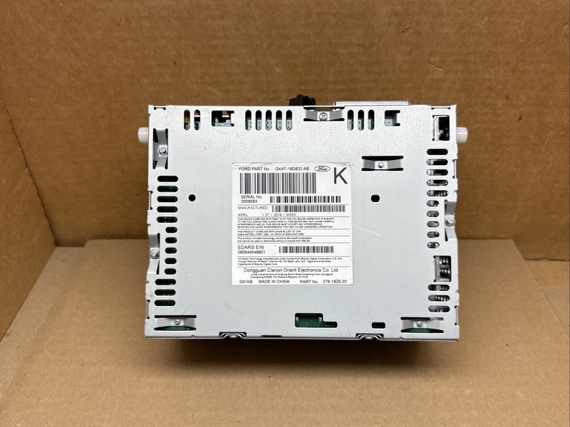 2017-2019 Ford Transit Radio Receiver OEM GK4T-18D832-AB