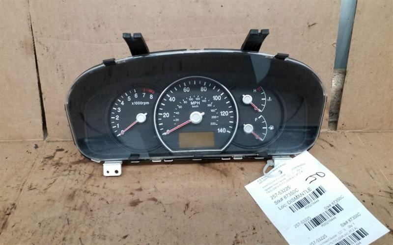 Speedometer Cluster MPH 4 Cylinder With Cruise Control Fits 09-10 RONDO 216444