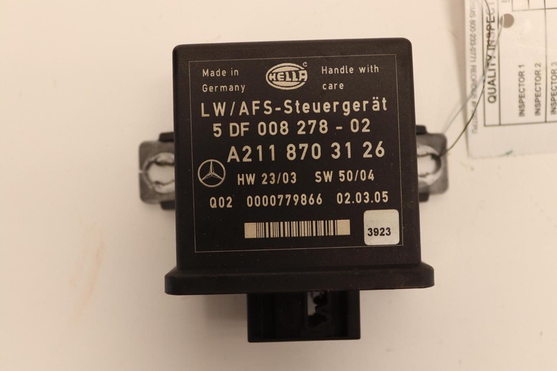 2003-2006 MERCEDES E-CLASS E55 AMG W211 HEADLIGHT LAMP CONTROL MODULE OEM