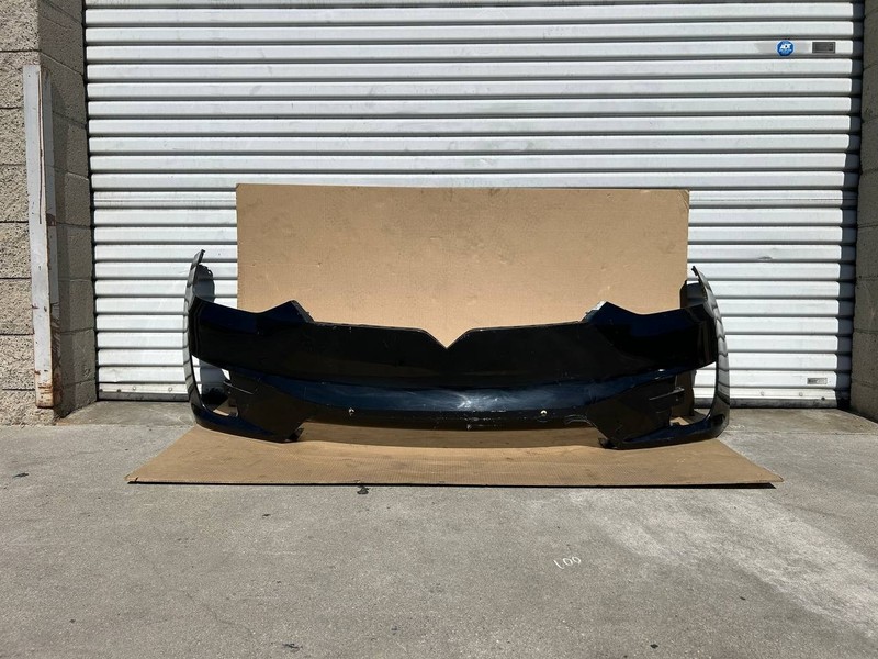✅2016-2020 Tesla Model X Front Bumper Cover Black w/dent