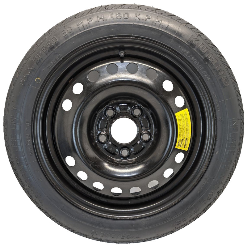 π
KIA K5 OEM. TIRE WHEEL KUMHO T125/80D16 J16*4T