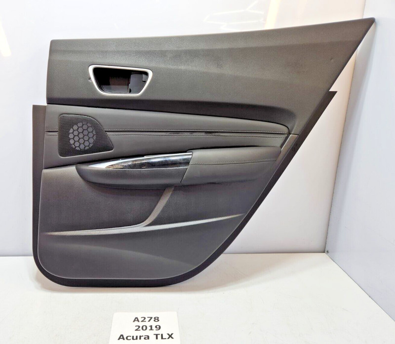 ✅ 2015-2020 OEM Acura TLX Rear Right Passenger Interior Door Trim Panel Black*