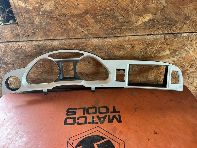 05-11 AUDI A6 S6 SPEEDOMETER GAUGE CLUSTER & RADIO & VENT DASH BEZEL PANEL