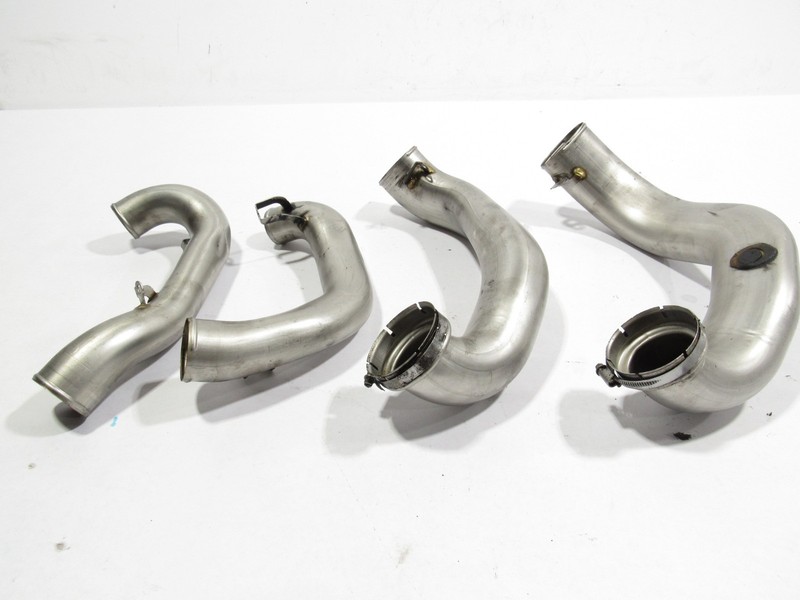 13-19 Mercedes SL550 R231 2013 Left Right Turbo Air Intake Pipe Line Set 2 PCS ;