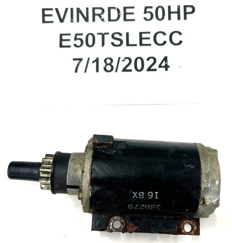 Johnson Evinrude 1992-1998 Starter Assy 40 48 50 HP 0585056 FRESHWATER!
