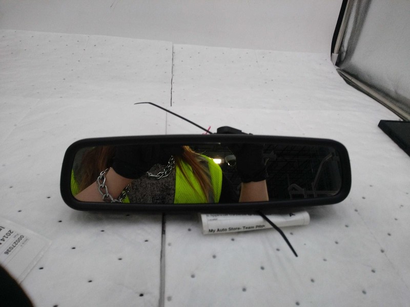 2014 Lincoln MKX Interior Rear View Mirror White OEM 127k Miles NJ25-27036
