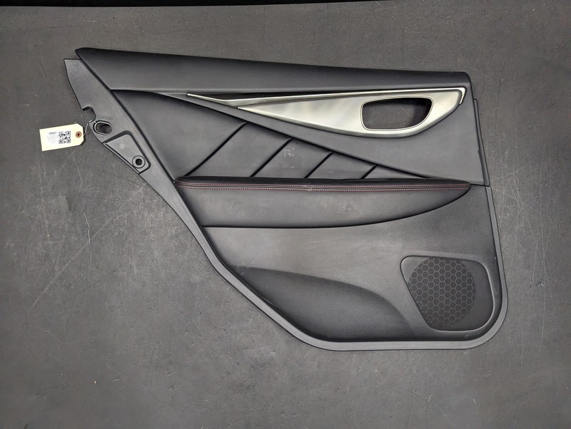 Rear Left Door Trim Panel 2019 Infiniti Q50 82901-6HA0D 2017 - 2021 2022 2023