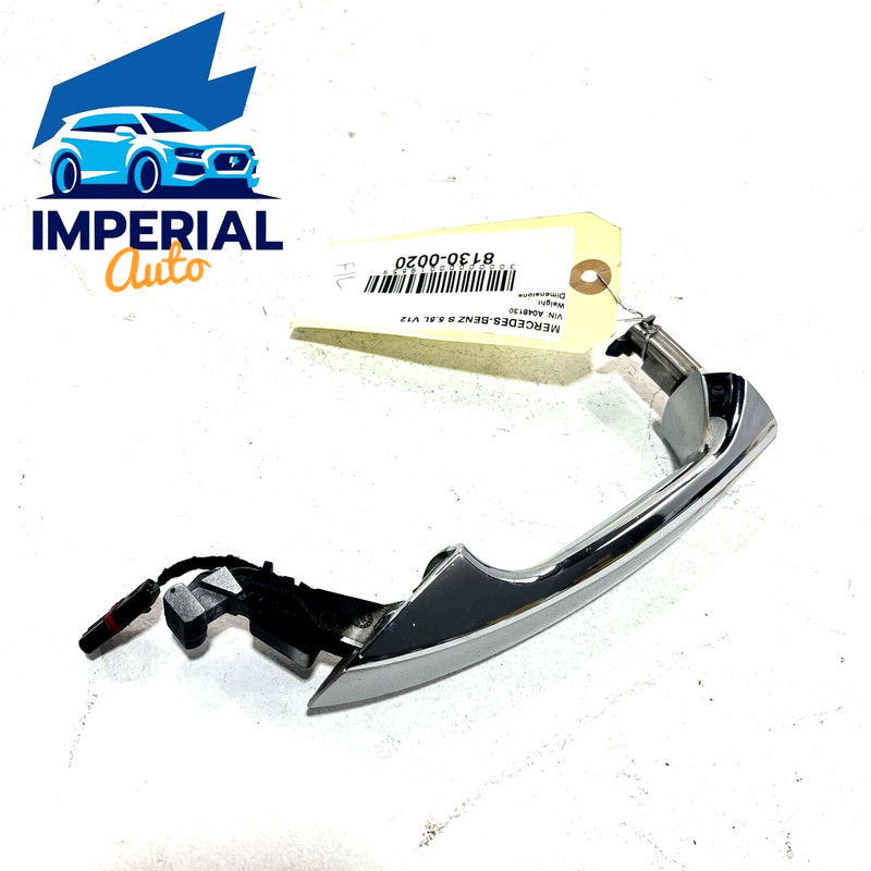 2007 MERCEDES S-CLASS FRONT LEFT DRIVER DOOR EXTERIOR OUTSIDE HANDLE KEYLESS OEM